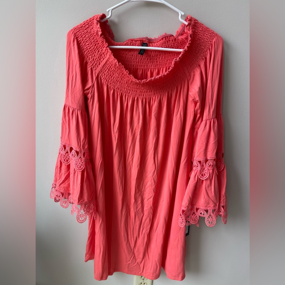 Off the shoulder dress
